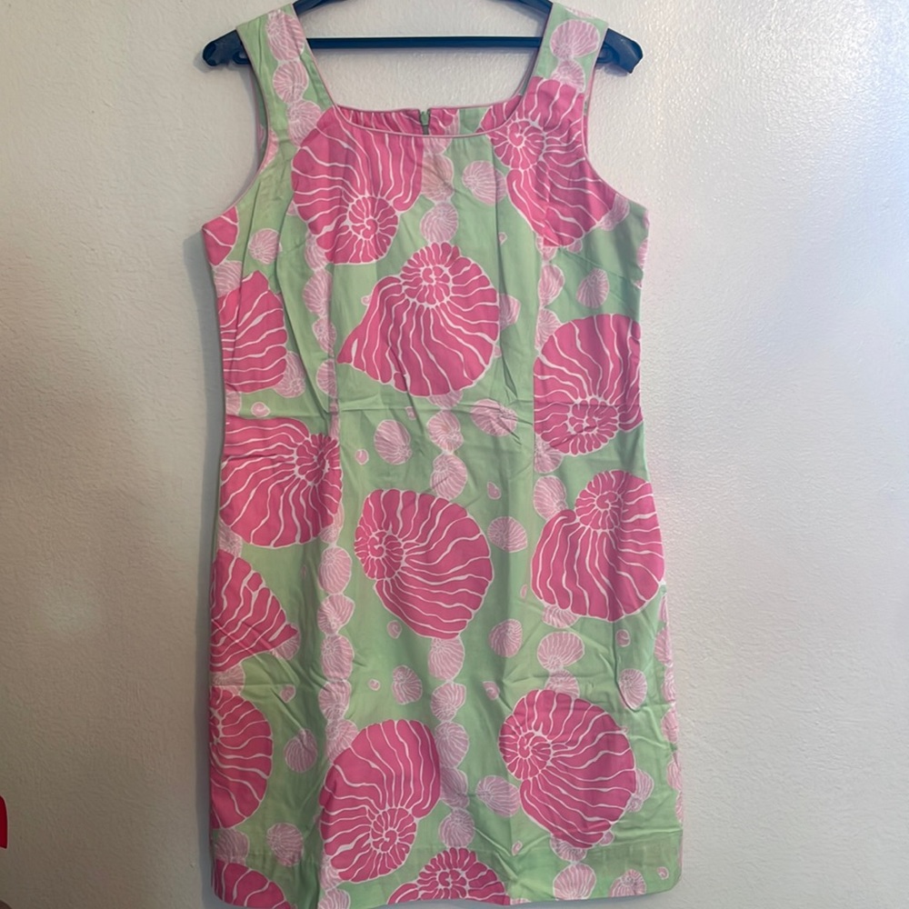 Lilly Pulitzer Pink Shells Vintage Dress